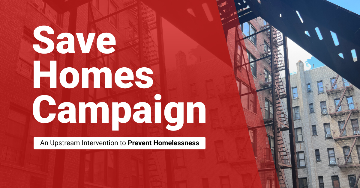 Save Homes Campaign - The Partnership to End Homelessness